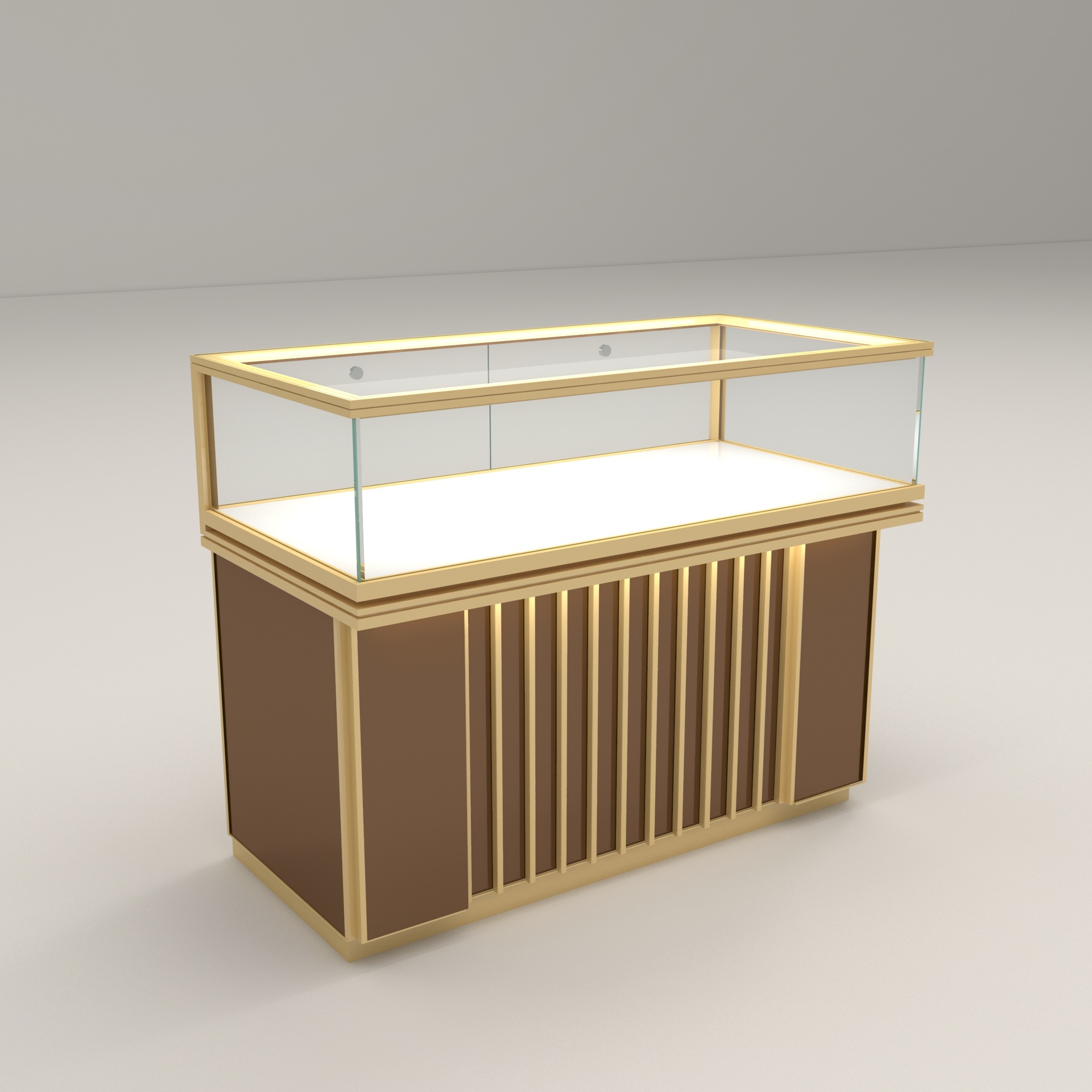 Jewelry Shop Watches - Glass jewelry display cabinet shopping mall