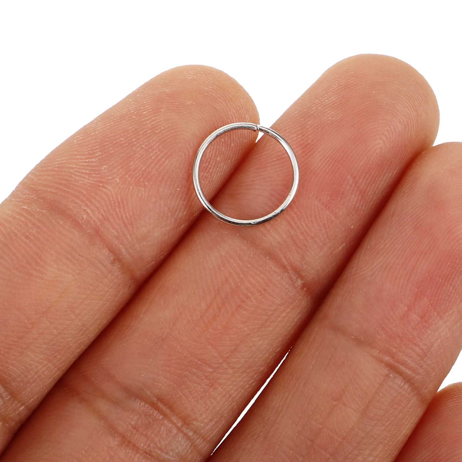 Jewelry Repair & Watches Photos - 1200Pcs Iron Jump Rings Metal Open
