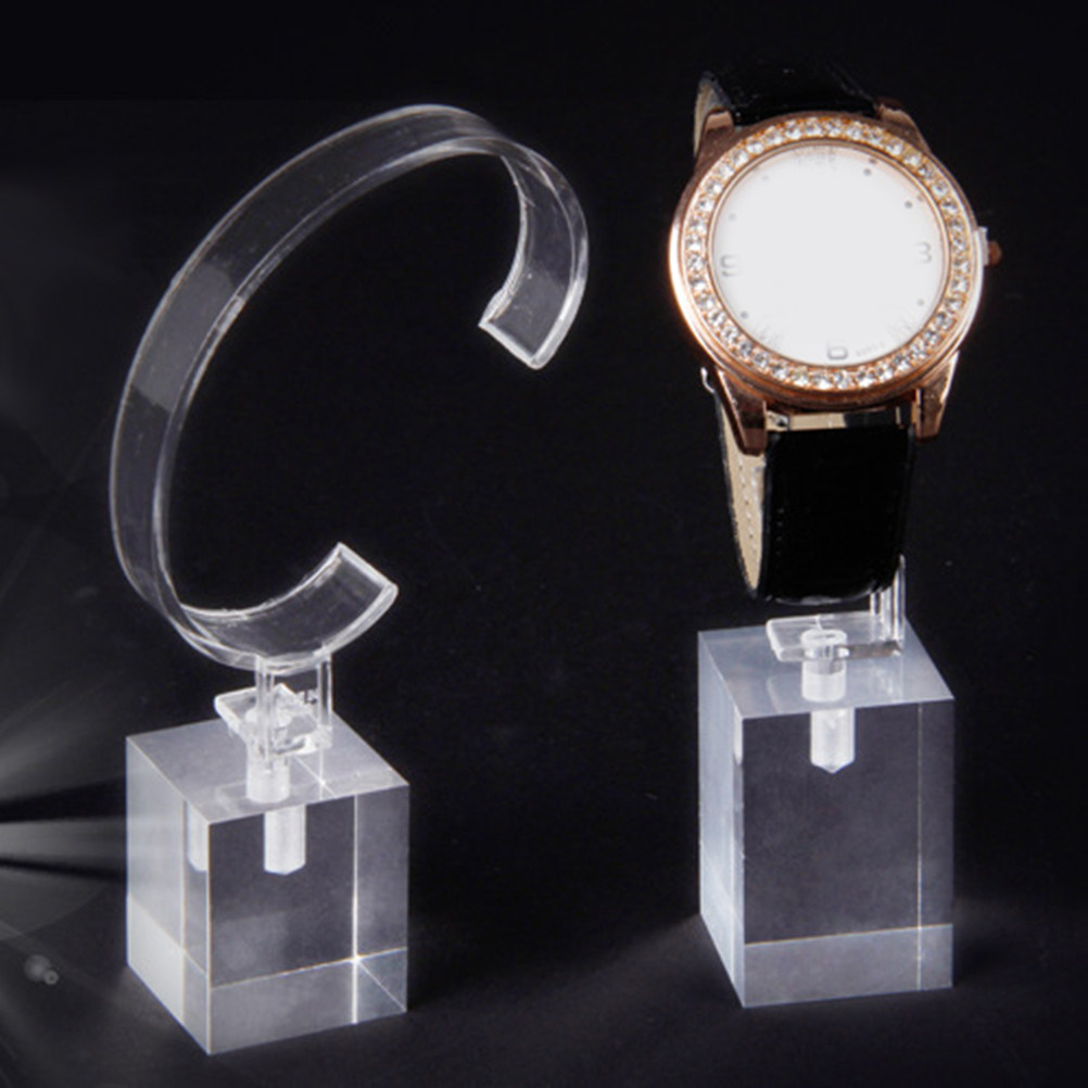 Jewelry Shop Watches - 3Pcs Transparent Watch Display Rack Made