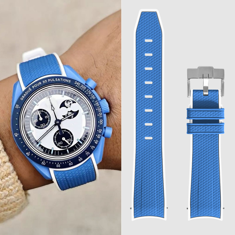 Jewelry For Watches - For Omega Swatch 20mm Curve Watch