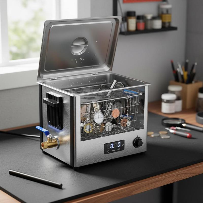 Jewelry Shop Watches - 10L Ultrasonic Cavitation Device 12.9x10.6x10.6 Inches