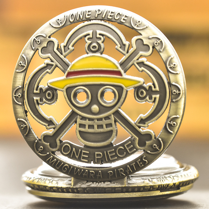 One Piece Anime Pocket Watch,  - Vintage Pocket Watch ulasan dan harga