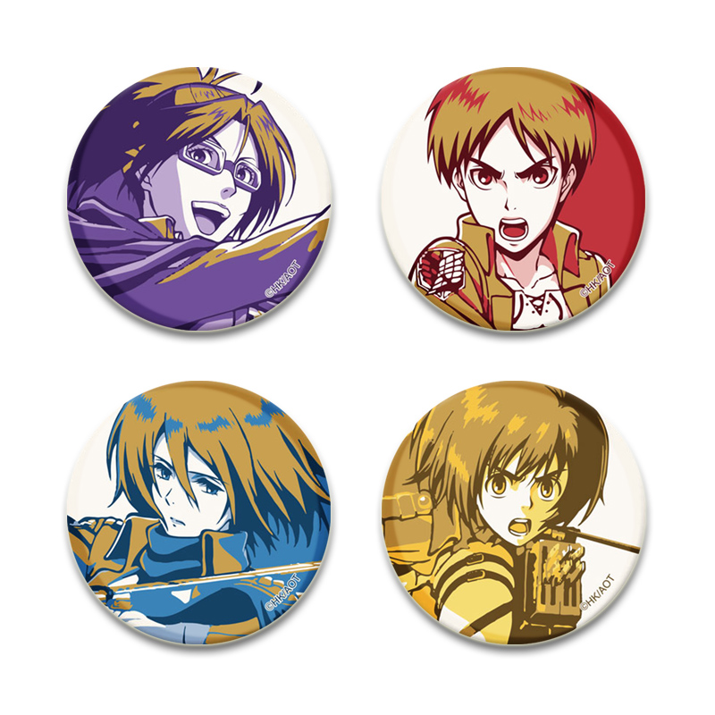 Attack on Titan Badge Handmade - Levi Jewelry & Watches Inc ulasan dan harga