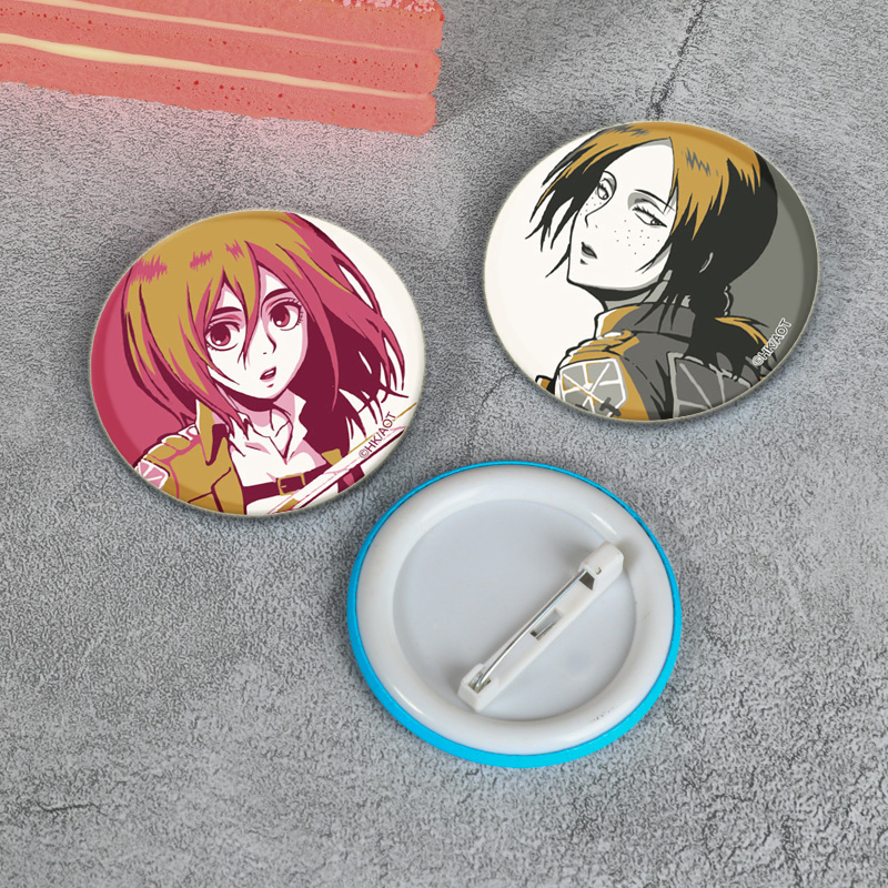 Attack on Titan Badge Handmade - Levi Jewelry & Watches Inc ulasan dan harga