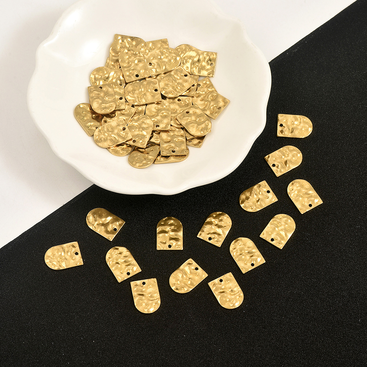 20pcs brass hammer patterned s - Jc Jewelry & Watches ulasan dan harga