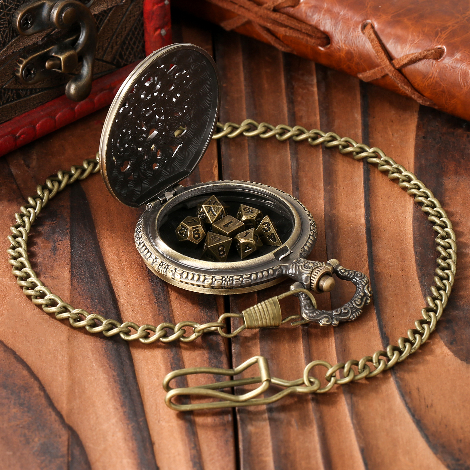 YISUYA Vintage Gears Pocket Wa - Vintage Pocket Watch ulasan dan harga