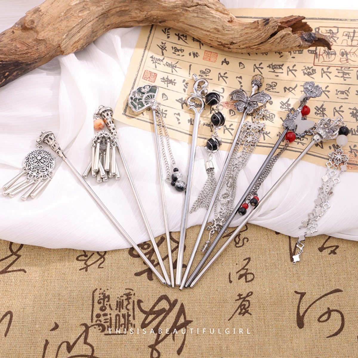 Elegant Women's Hairpin Antiqu - Shop Jewelry & Watches Near Me ulasan dan harga