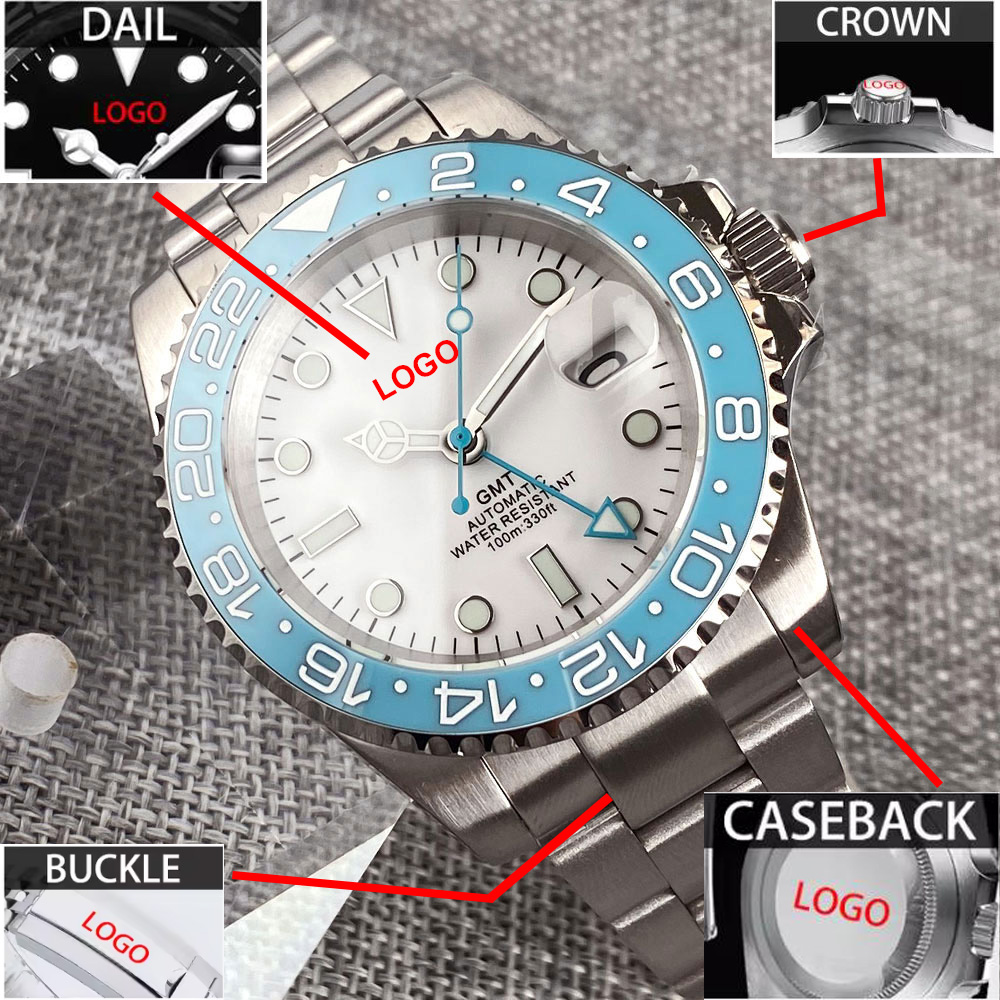 Customized 40mm Ice Blue Dial  - Jewelry For Watches ulasan dan harga