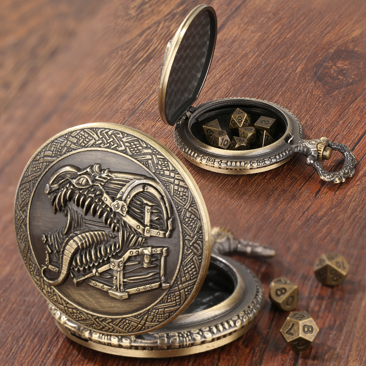 Vintage Tongue Treasure Box Me - Vintage Pocket Watch ulasan dan harga