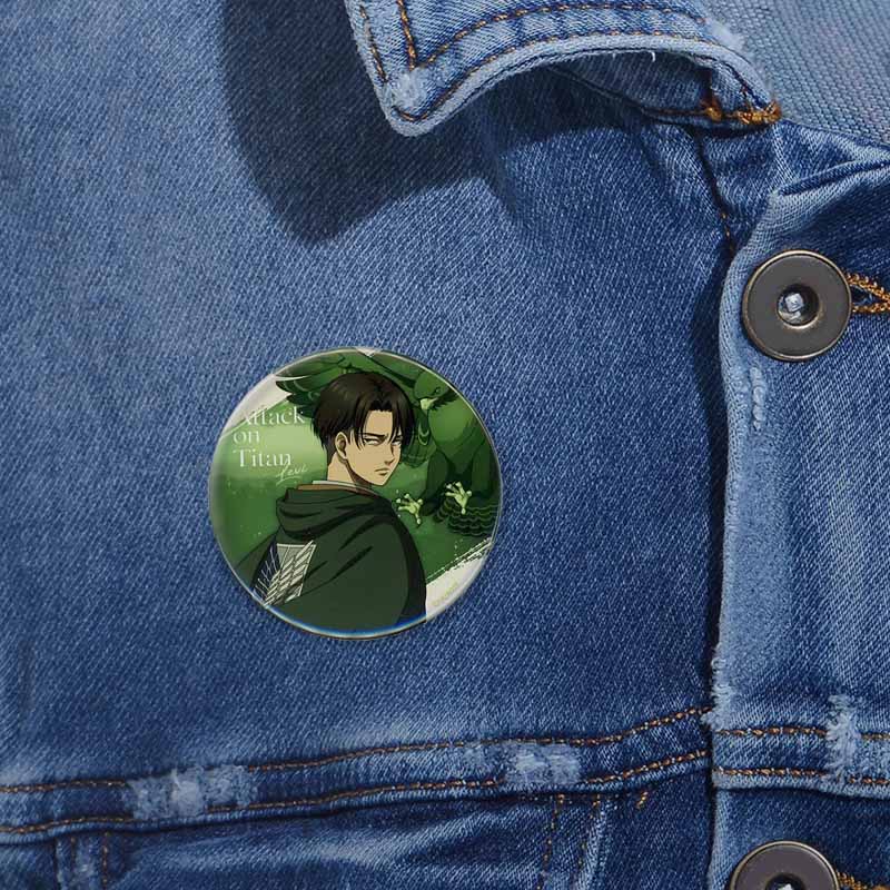 Attack on Titan Lapel Pins Cre - Levi Jewelry & Watches Inc ulasan dan harga