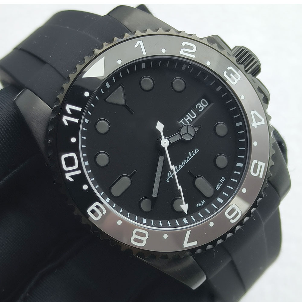 40MM NH36 Watch Black Men's St - Jewelry For Watches ulasan dan harga