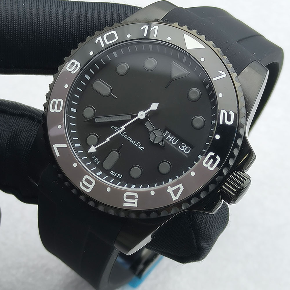 40MM NH36 Watch Black Men's St - Jewelry For Watches ulasan dan harga