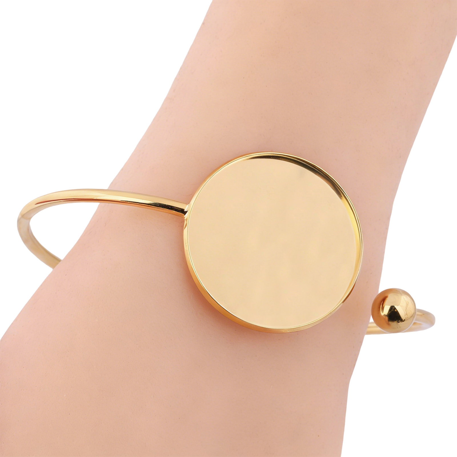 2pcs Fit 30mm Cabochon Bangle  - Cuff Bangle Bracelet ulasan dan harga