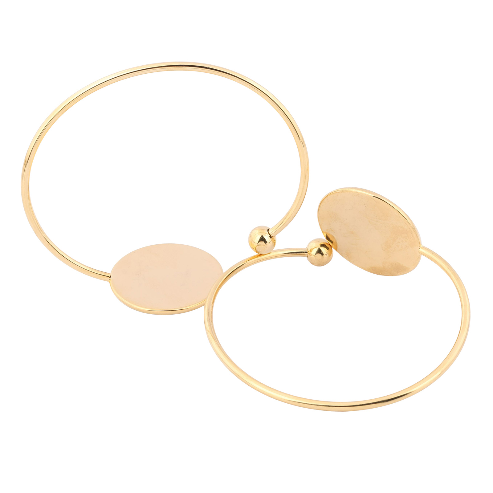 2pcs Fit 30mm Cabochon Bangle  - Cuff Bangle Bracelet ulasan dan harga