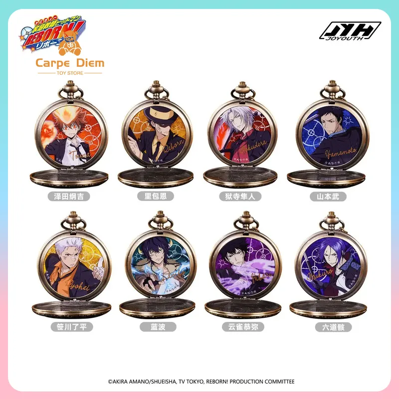 Original JOYOUTH Katekyo Hitma - Vintage Pocket Watch ulasan dan harga