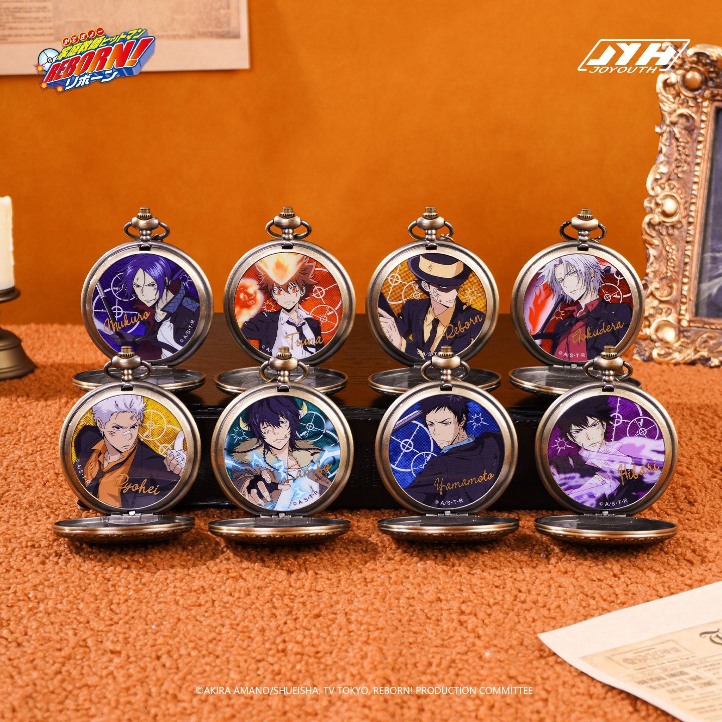 Original JOYOUTH Katekyo Hitma - Vintage Pocket Watch ulasan dan harga