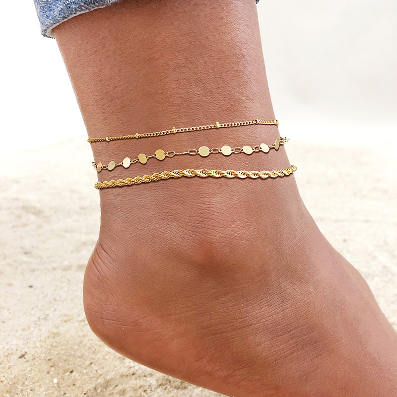 Ladies gold anklet, summer vac - Jc Jewelry & Watches ulasan dan harga