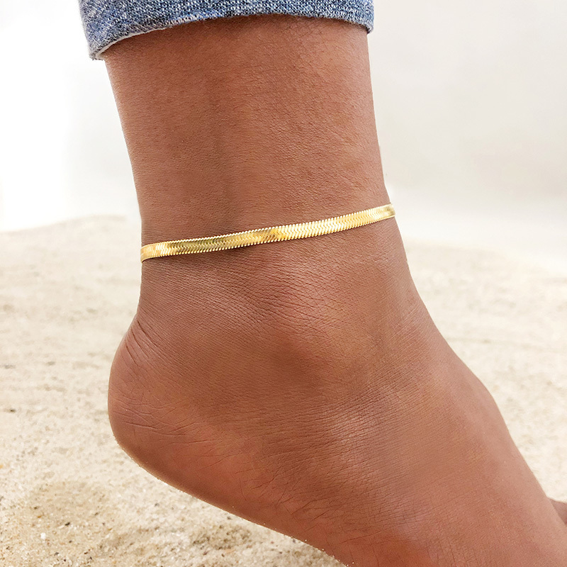 Ladies gold anklet, summer vac - Jc Jewelry & Watches ulasan dan harga