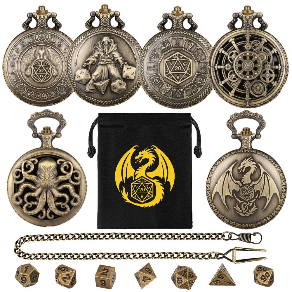 Vintage Bronze/Grey Black Meta - Vintage Pocket Watch ulasan dan harga