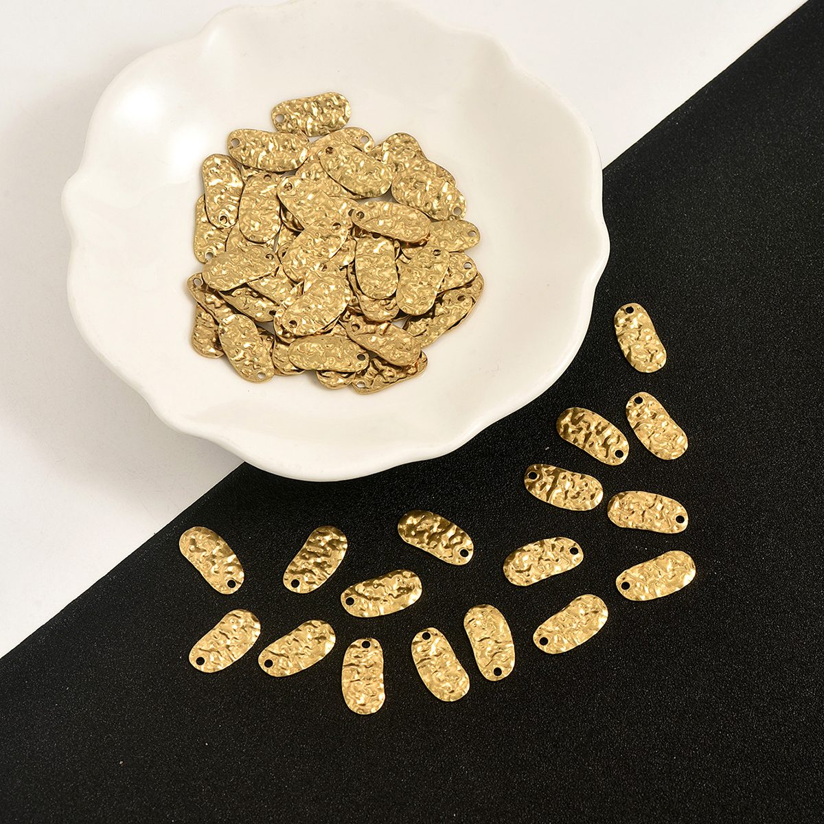 50pcs brass single hole geomet - Jc Jewelry & Watches ulasan dan harga