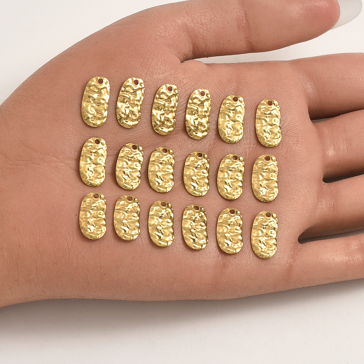 50pcs brass single hole geomet - Jc Jewelry & Watches ulasan dan harga