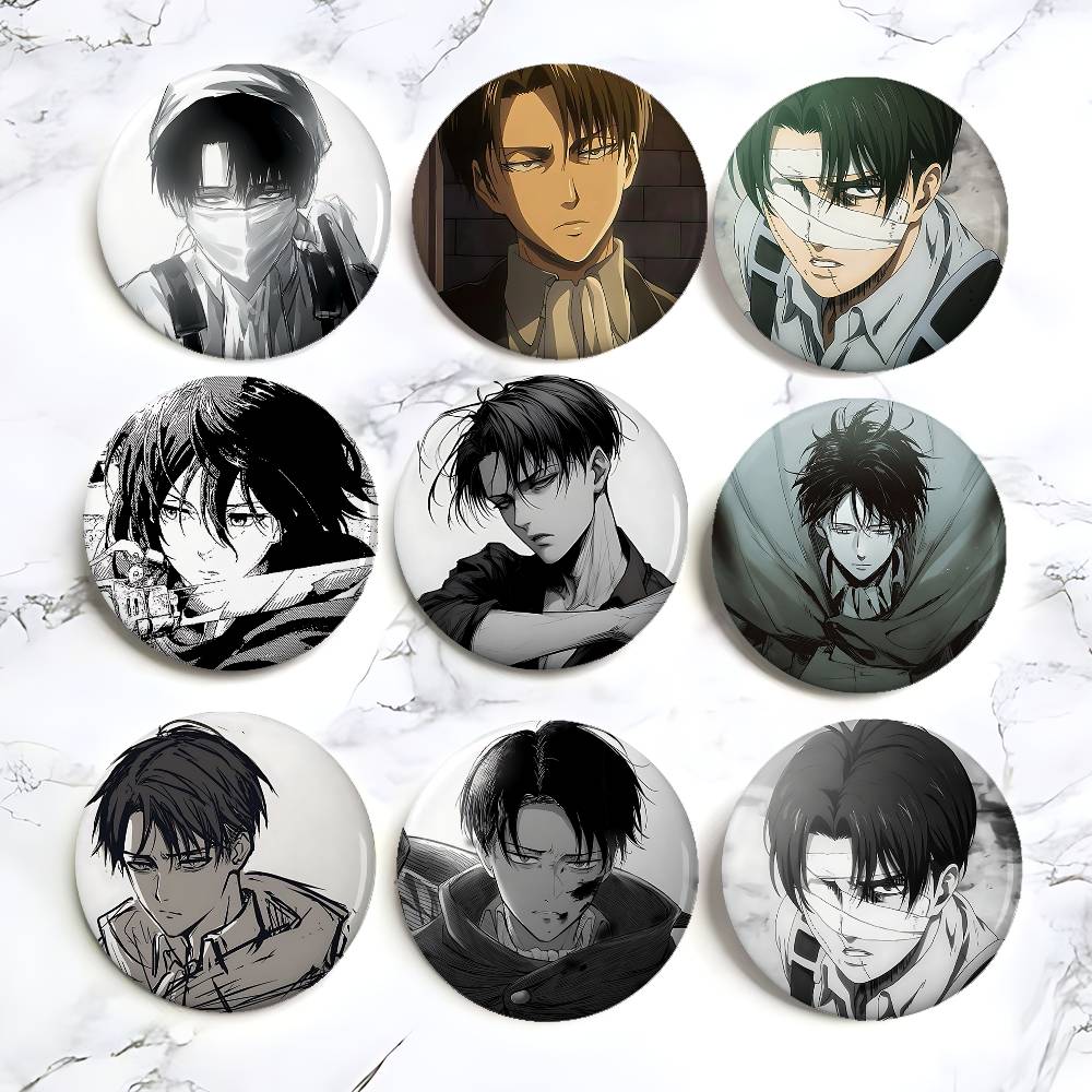 A-Attack On Titan Levi Badges  - Levi Jewelry & Watches Inc ulasan dan harga