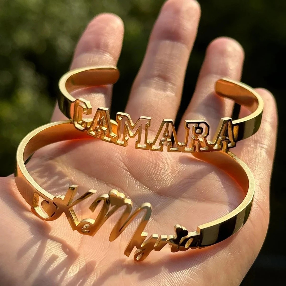 Personalized Custom Children's - Cuff Bangle Bracelet ulasan dan harga