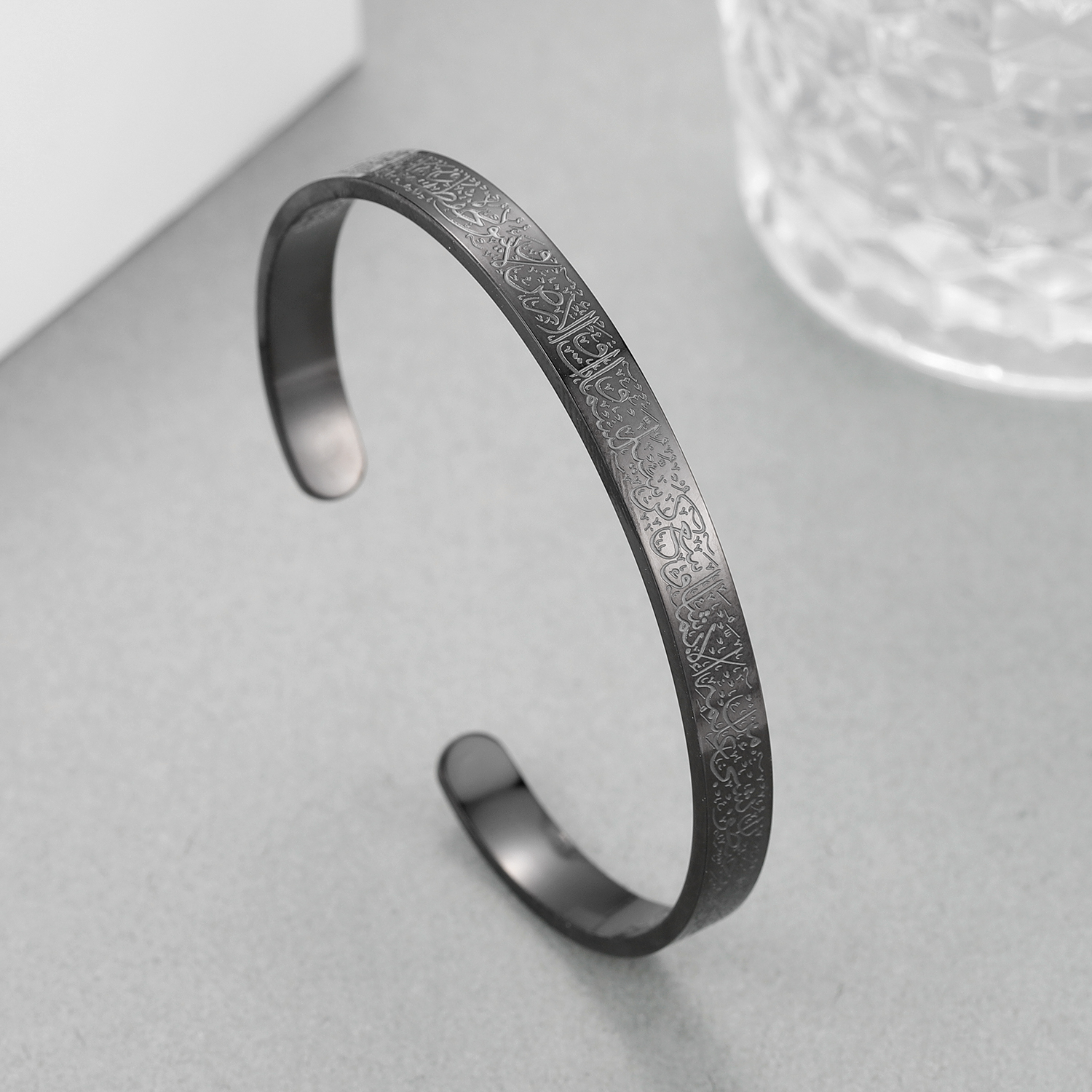 Ayatul Kursi Cuff Bracelet For - Cuff Bangle Bracelet ulasan dan harga