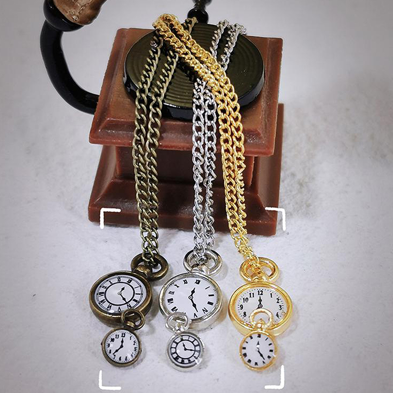 1:12 Dollhouse Vintage Miniatu - Vintage Pocket Watch ulasan dan harga