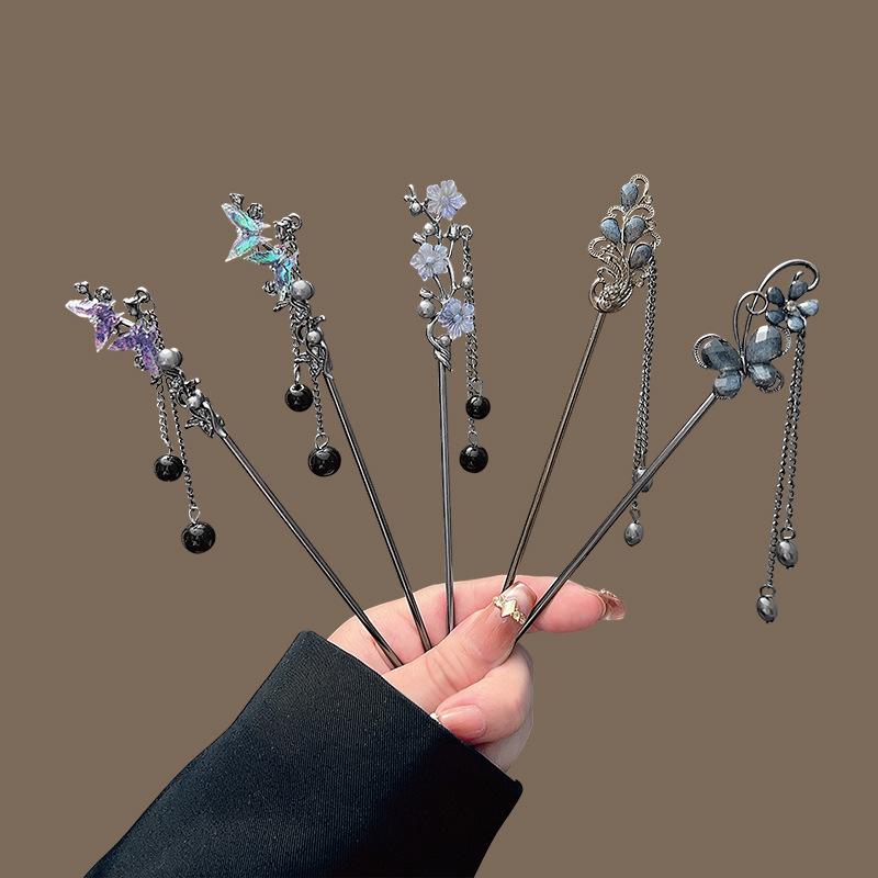 1 Pc Flower Hairpin Neo-chines - Shop Jewelry & Watches Near Me ulasan dan harga