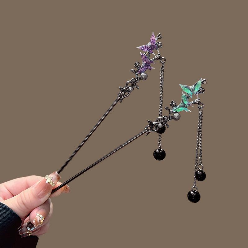 1 Pc Flower Hairpin Neo-chines - Shop Jewelry & Watches Near Me ulasan dan harga