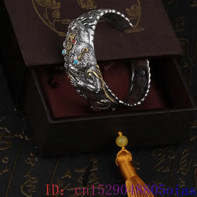 Lucky Pixiu Tiger Bracelet Nat - Cuff Bangle Bracelet ulasan dan harga