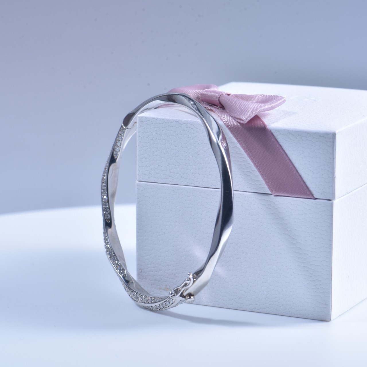 s925 Sterling Silver Bangle fo - Cuff Bangle Bracelet ulasan dan harga