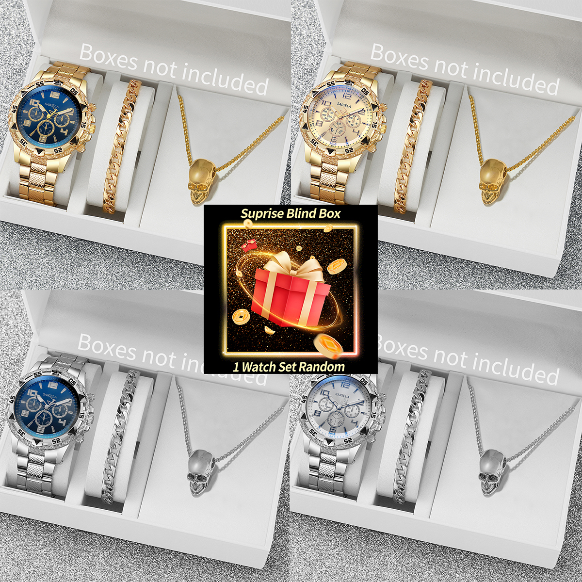 Surprise Mystery Watch Set Bli - Jewelry For Watches ulasan dan harga