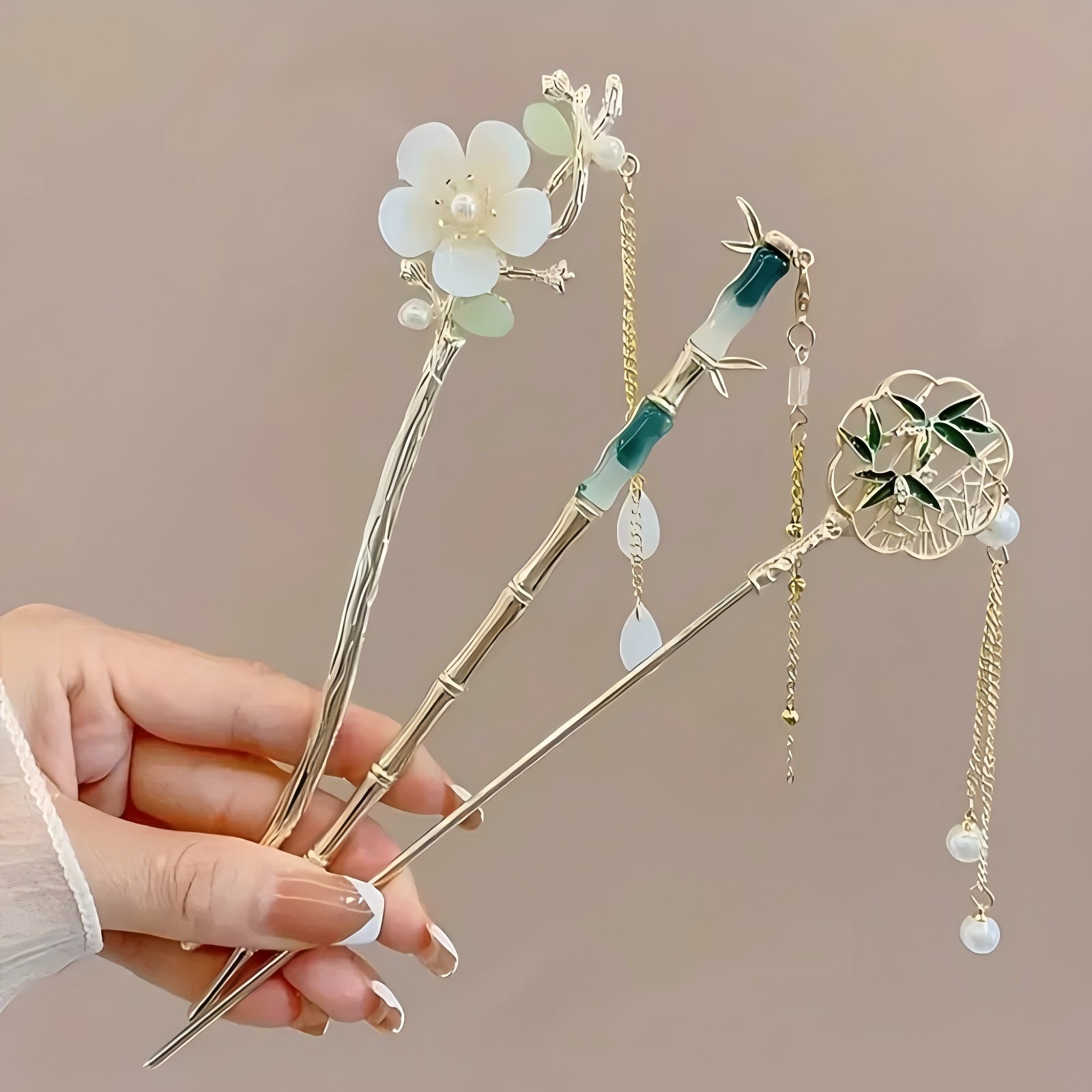 1/6pcs Elegant Chinese Style T - Shop Jewelry & Watches Near Me ulasan dan harga