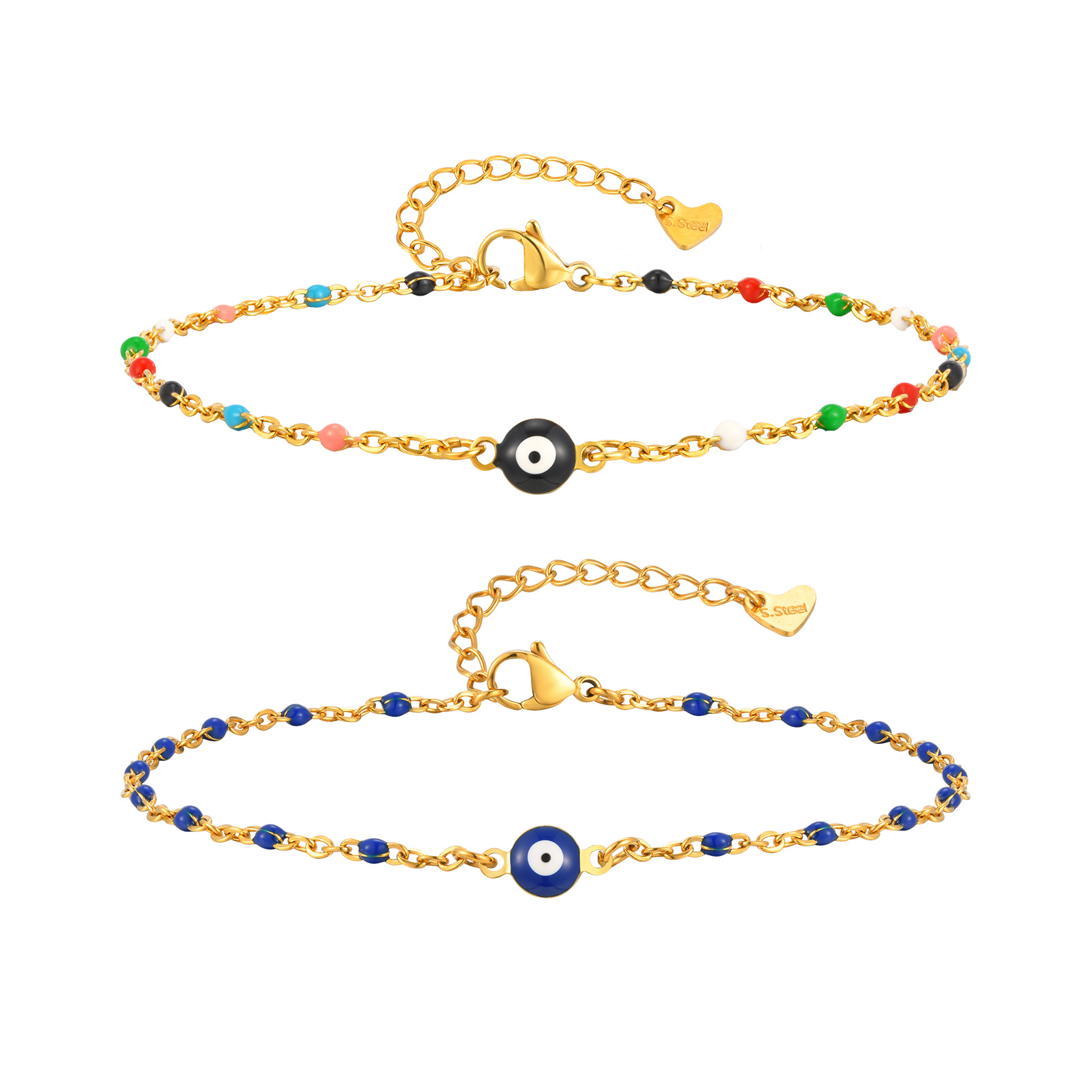 Vintage Lucky Evil Eye Anklet  - Jc Jewelry & Watches ulasan dan harga