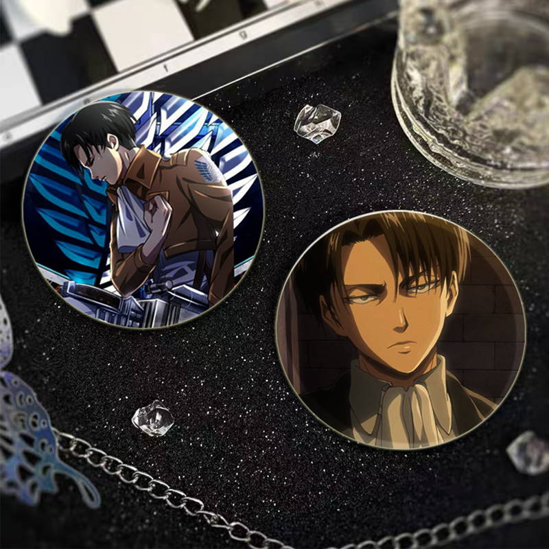58mm Levi Ackerman Anime Chara - Levi Jewelry & Watches Inc ulasan dan harga