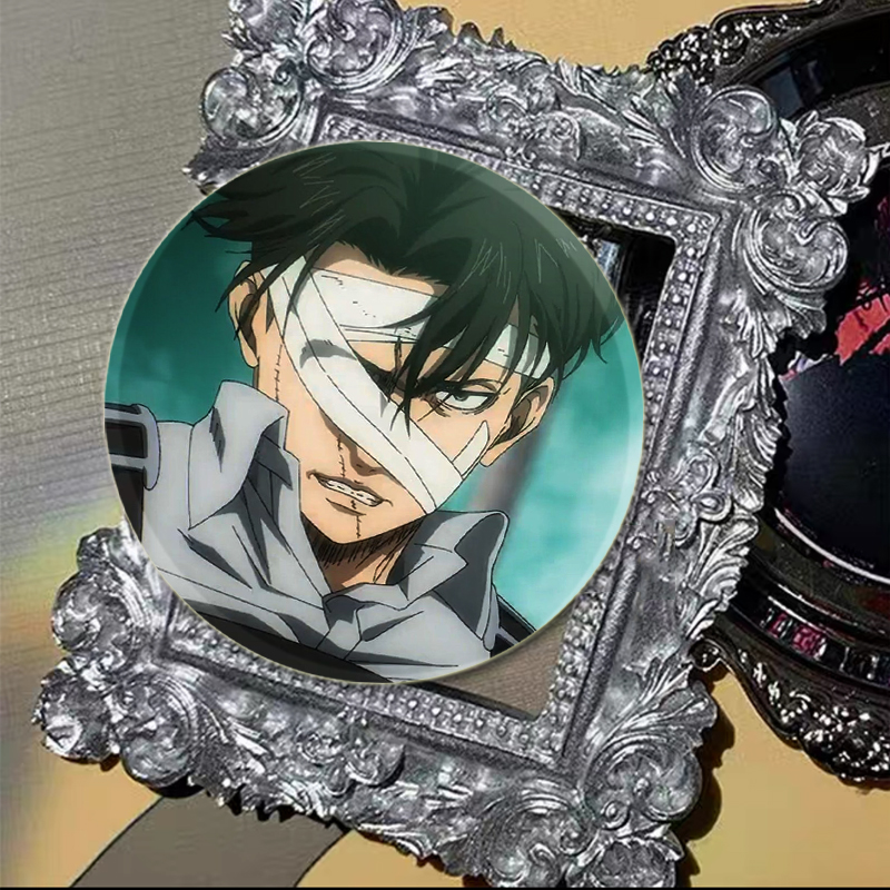 58mm Levi Ackerman Anime Chara - Levi Jewelry & Watches Inc ulasan dan harga