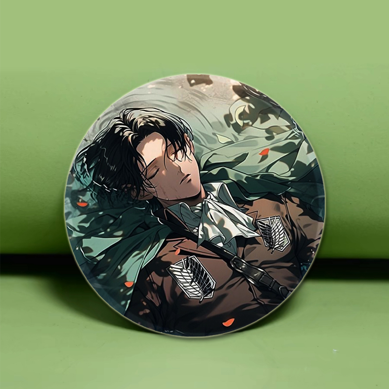 58mm Levi Ackerman Anime Chara - Levi Jewelry & Watches Inc ulasan dan harga