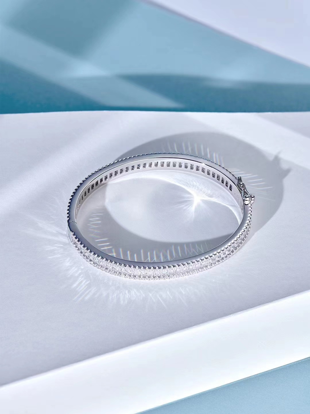 s925 Sterling Silver Bangle Hi - Cuff Bangle Bracelet ulasan dan harga