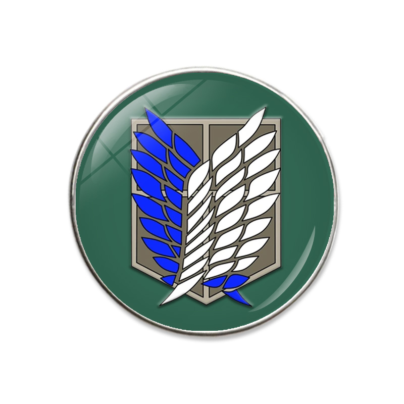 Attack On Titan Pin Shingeki N - Levi Jewelry & Watches Inc ulasan dan harga