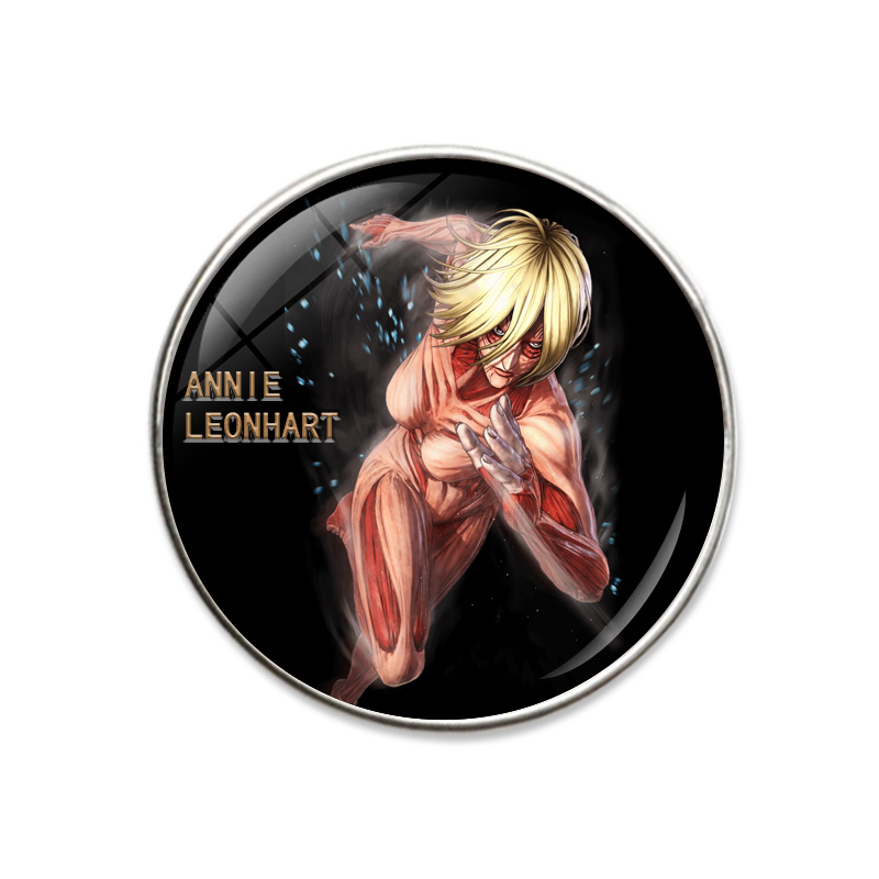 Attack On Titan Pin Shingeki N - Levi Jewelry & Watches Inc ulasan dan harga