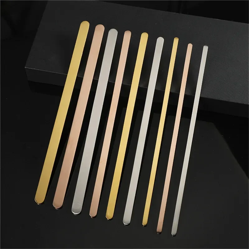 Stainless Steel Straight Cuff  - Cuff Bangle Bracelet ulasan dan harga